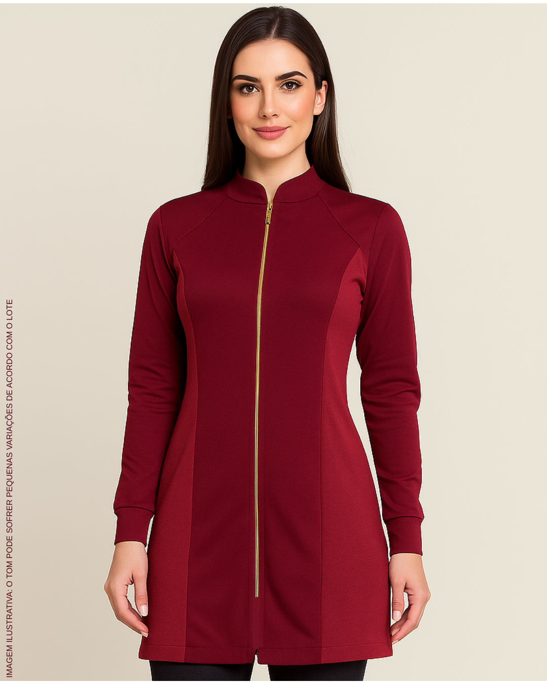 Jaleco Flex Azul Marinho Ebes – Gola Padre, Malha Flexível, Gabardine Premium, Tamanhos PP ao Plus Size